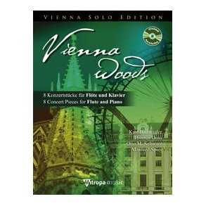 Vienna Woods : 8 Concert Pieces for Flute and Piano