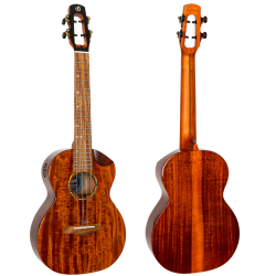 Flight Mustang Tenor Electro Ukulele (Active Pickup) : w/bag