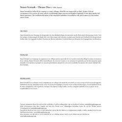 Sunset Serenade : In Memoriam Dr. Klaus Brandst&auml;tter