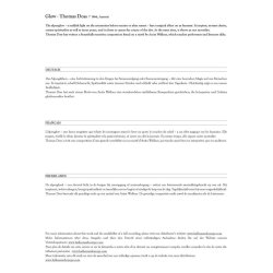 Glow : based on a motif by Anita Wallner