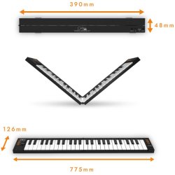 Blackstar Carry on Folding Piano FP49T - Black