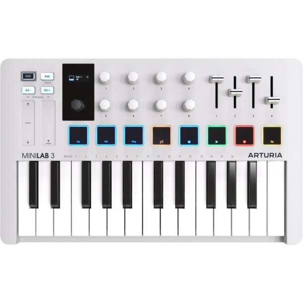 ARTURIA MiniLab 3 WH (Hvid)