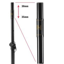 Hercules ss200bb hjttalerstativ st