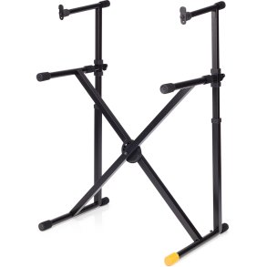 Hercules ks210b dubbel keyboardställ