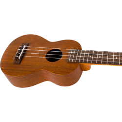 Flight: LUS-5 Heritage Con-Neck Soprano Ukulele : Includes Premium Gig Bag