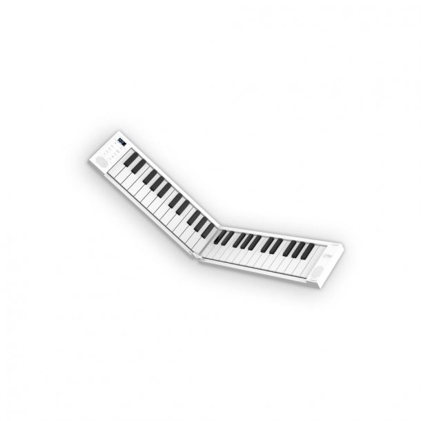 Carry-On 49-Key Folding Piano (foldbart keyboard) hvid