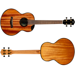 Flight Nomad Baritone Ukulele - Natural : All Solid