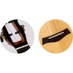 Voyager Tenor Electro Ukulele (Active Pickup) : w/bag