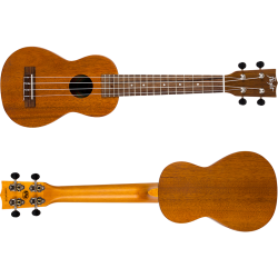 Flight: LUS-5 Heritage Con-Neck Soprano Ukulele : Includes Premium Gig Bag