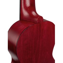 Mahalo Slimline Series Soprano Ukulele - Red