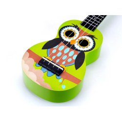Mahalo Art Series soprano ukulele OWL