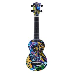 Mahalo Art Series soprano ukulele GRAFITI