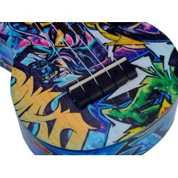 Mahalo Art Series soprano ukulele GRAFITI