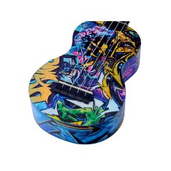 Mahalo Art Series soprano ukulele GRAFITI