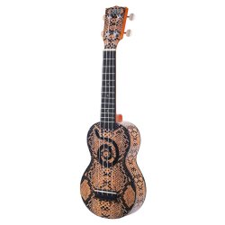 Mahalo Art Series soprano ukulele PYTHON