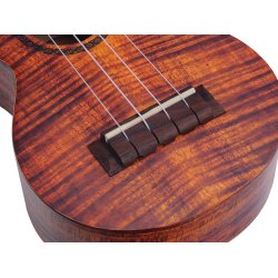 Artist Elite Series Sopran Mahalo Ukulele - Photo Flame Koa : w/bag
