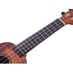Artist Elite Series Sopran Mahalo Ukulele - Photo Flame Koa : w/bag