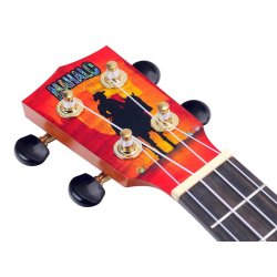 Mahalo Artist Elite Series Concert Ukulele - Wild West : w/bag