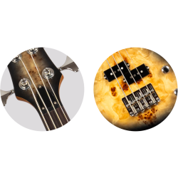 Flight Mini P Bass - Trans Grey