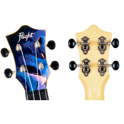 Flight Travel Ukulele - Graffiti, TUS40 ABS 