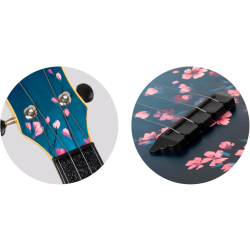 Flight Travel Ukulele Sakura Sopran + gig bag TUS32 ABS