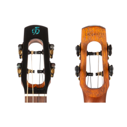 Nighthawk Baritone Electro Ukulele - Black : All Solid