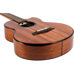 Flight Nomad Baritone Ukulele - Natural : All Solid