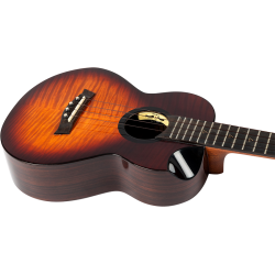 Flight Navigator Tenor Electro Ukulele - Tobacco Burst : All Solid