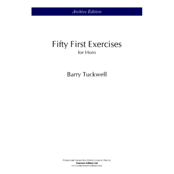 Fifty first exercises : for Horn