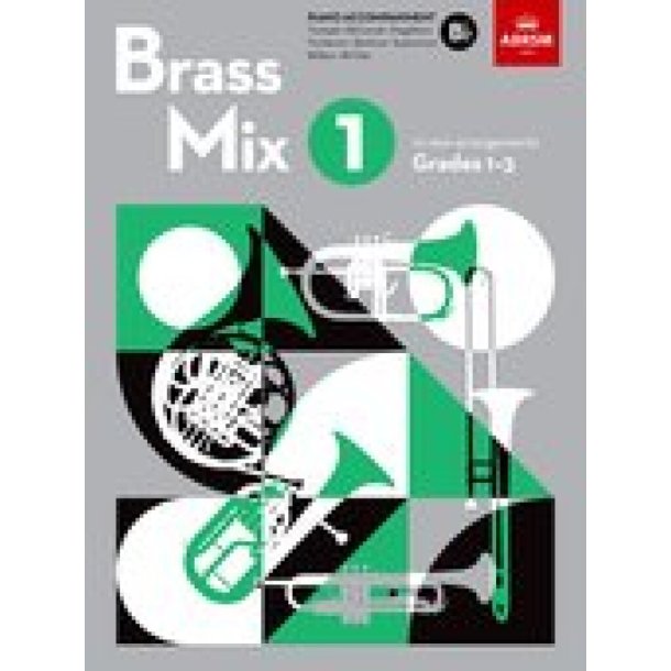 Brass Mix, Book 1, Piano Accompaniment B flat : 12 new arrangements for Brass, Grades 1-3