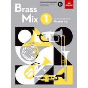 Brass Mix, Book 1, Piano Accompaniment E flat : 12 new arrangements for Brass, Grades 1-3