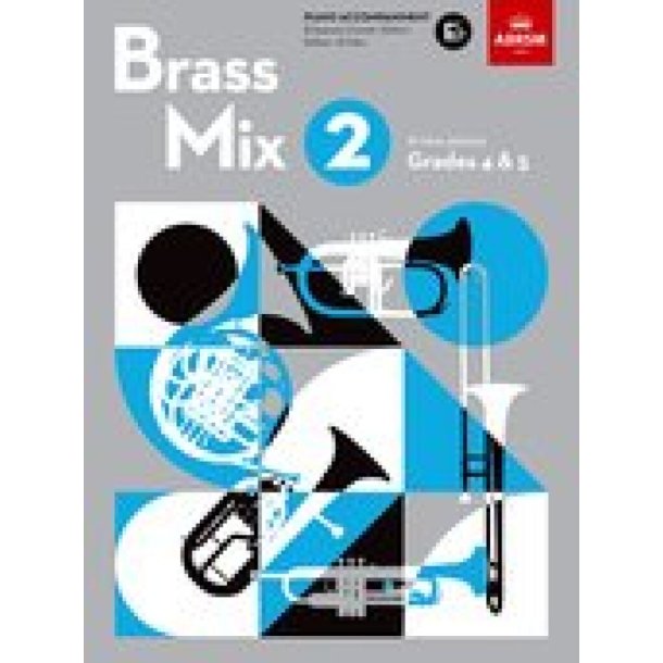 Brass Mix, Book 2, Piano Accompaniment E flat : 8 new pieces for Brass, Grades 4 & 5