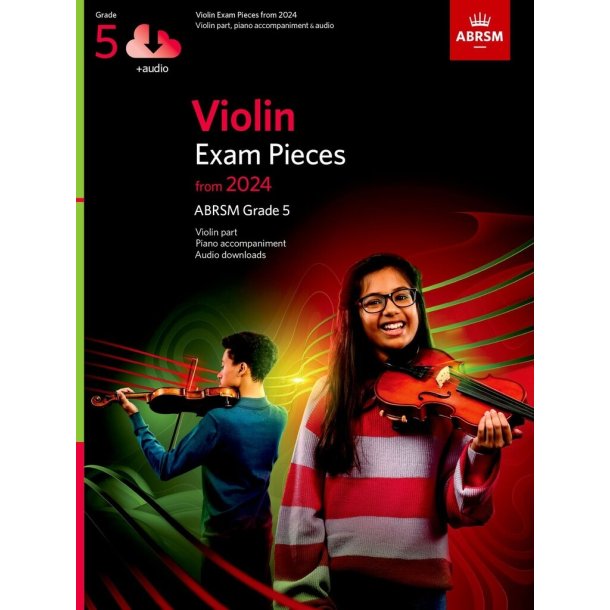 Violin Exam Pieces from 2024, ABRSM Grade 5 : Violin Part, Piano Accompaniment & Audio