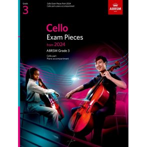 Cello Exam Pieces from 2024, ABRSM Grade 3 : Cello Part & Piano Accompaniment