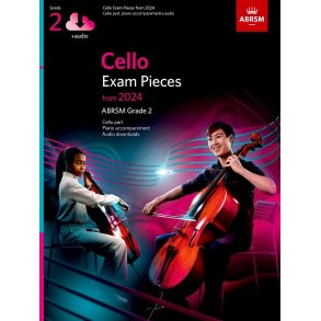Cello Exam Pieces from 2024, ABRSM Grade 2 : Cello Part, Piano Accompaniment & Audio