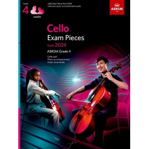 Cello Exam Pieces from 2024, ABRSM Grade 4 : Cello Part, Piano Accompaniment & Audio