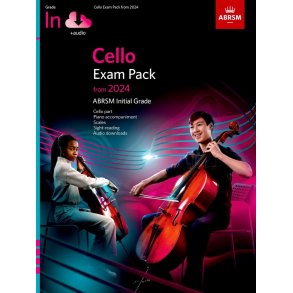 Cello Exam Pack from 2024, Initial Grade : Cello Part, Piano Accompaniment & Audio