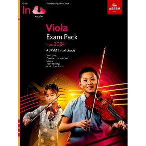 Viola Exam Pack from 2024, Initial Grade : Viola Part, Piano Accompaniment & Audio