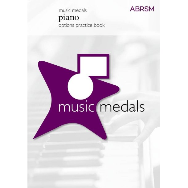 Music Medals Piano Options Practice Book