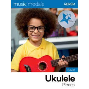 Music Medals Silver Ukulele Pieces