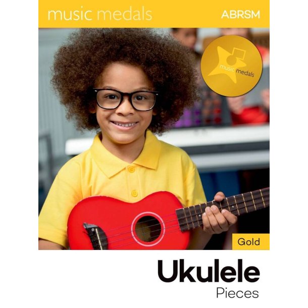 Music Medals Gold Ukulele Pieces