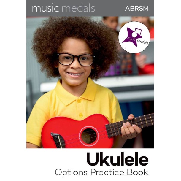 Music Medals Ukulele Options Practice Book