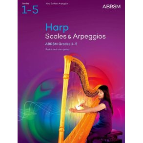 Scales and Arpeggios for Harp, ABRSM Gr 1-5, 2025