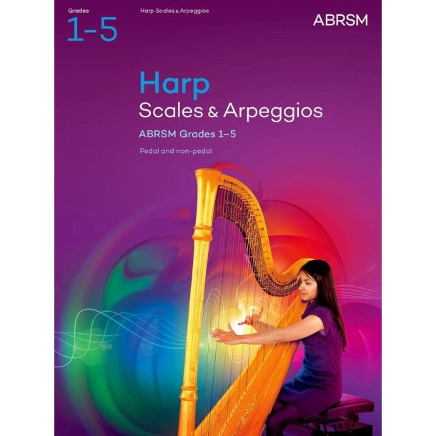 Scales and Arpeggios for Harp, ABRSM Gr 1-5, 2025