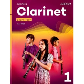 Clarinet Exam Pack from 2026, ABRSM Grade 1 : Selected from the syllabus from 2026. Clarinet Part, Piano Accompaniment, Scales & Sight-Reading