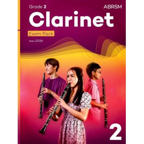 Clarinet Exam Pack from 2026, ABRSM Grade 2 : Selected from the syllabus from 2026. Clarinet Part, Piano Accompaniment, Scales & Sight-Reading