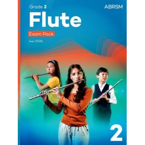 Flute Exam Pack from 2026, ABRSM Grade 2 : Selected from the syllabus from 2026. Flute Part, Piano Accompaniment, Scales & Sight-Reading