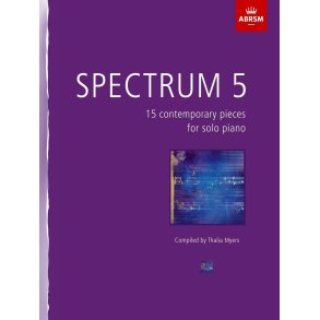 Spectrum 5 : 15 contemporary pieces for solo piano