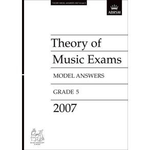 Theory Of Music Exam Model Answers - Gr 5 (2007)