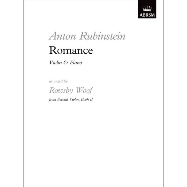 Romance : Offprint from Second Violin, Book II